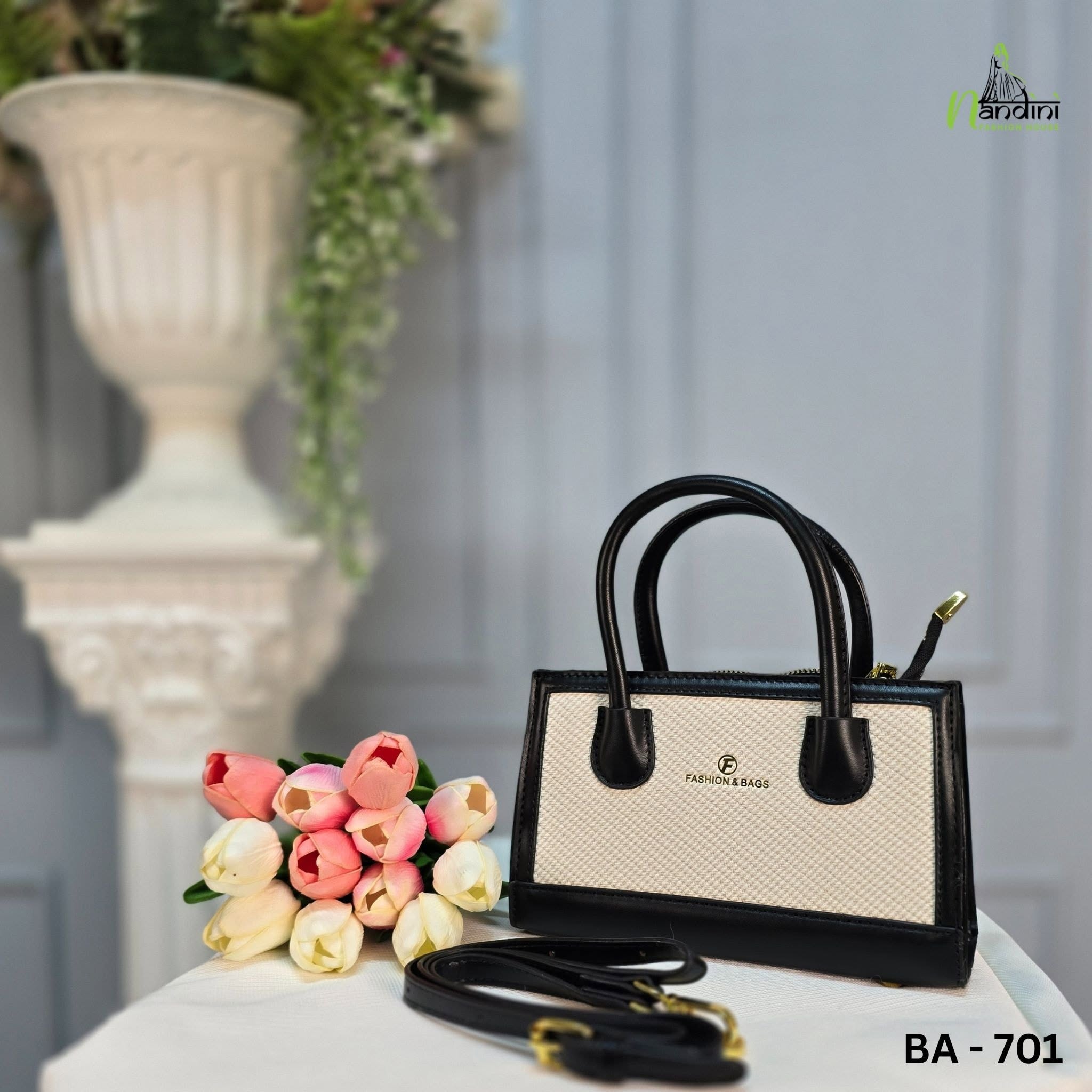 Urban Tan Structured Satchel