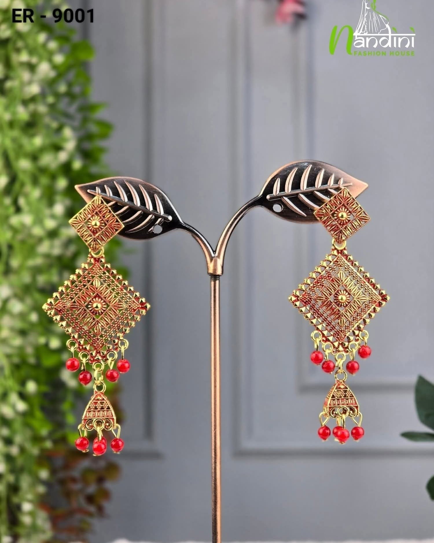 Geometric Frame Jhumka