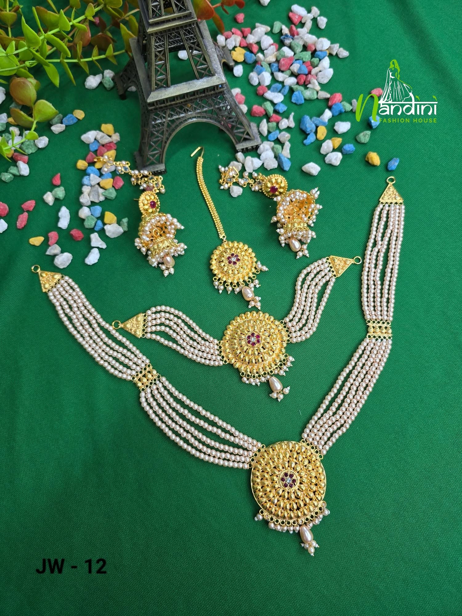 Gold-Plated Jewelry Set