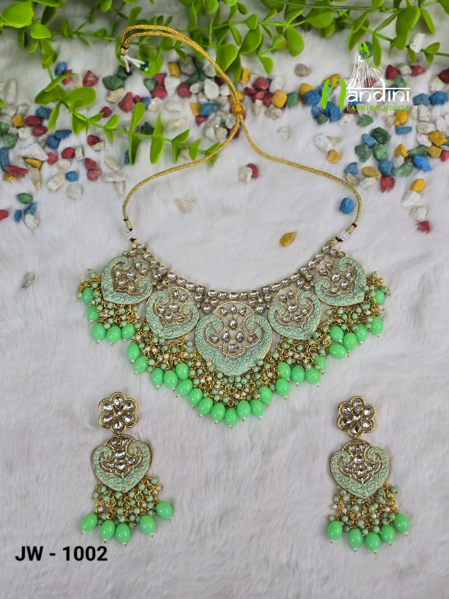 Kundan Necklace Set