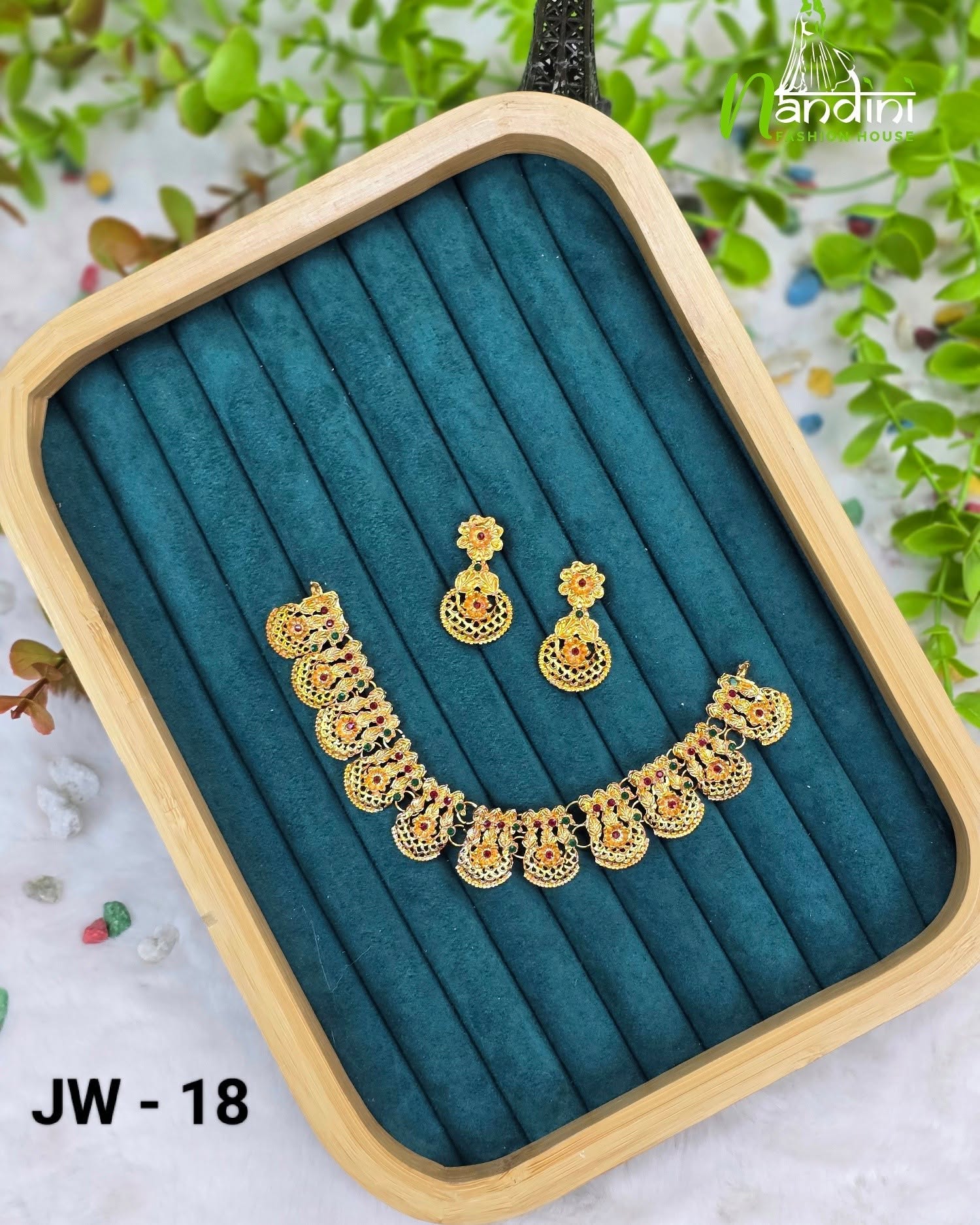 Gold-Tone Necklace Set