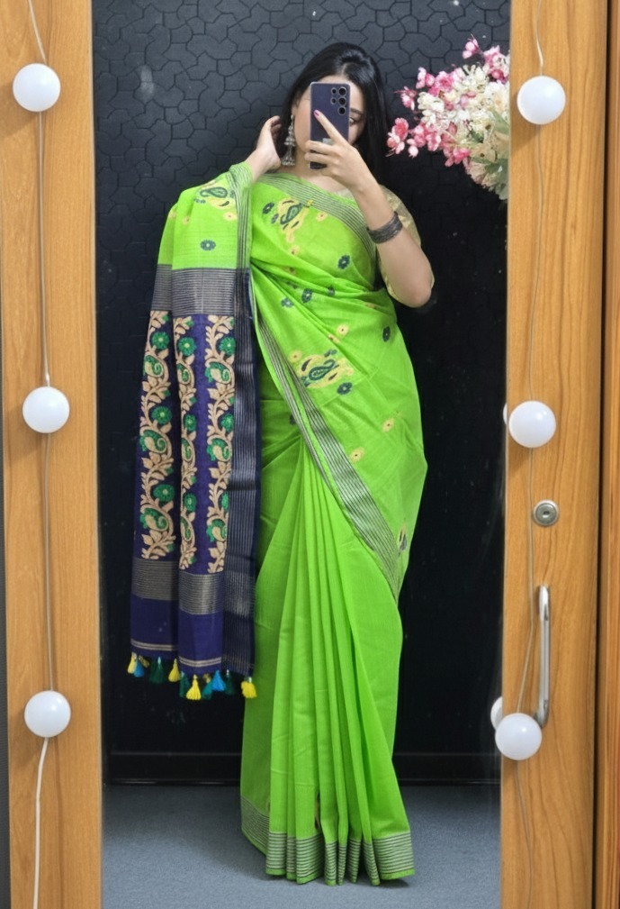 Tangail  Cotton Saree